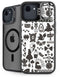 Disney Alice in Wonderland (animated) Silhouette Pattern iPhone 16e Kickstand Case