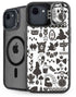 Disney Alice in Wonderland (animated) Silhouette Pattern iPhone 16e Kickstand Case