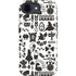 Disney Alice in Wonderland (animated) Silhouette Pattern iPhone 16e Impact Case