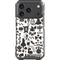 Disney Alice in Wonderland (animated) Silhouette Pattern iPhone 18 Pro Clear Case