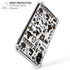 Disney Alice in Wonderland (animated) Silhouette Pattern iPhone X/XS Clear Case