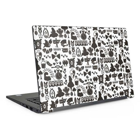 Disney Alice in Wonderland (animated) Silhouette Pattern Dell Latitude Skin