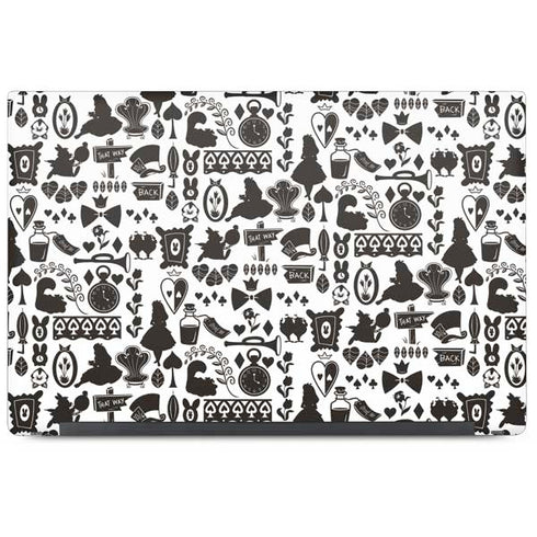 Disney Alice in Wonderland (animated) Silhouette Pattern Dell Latitude Skin