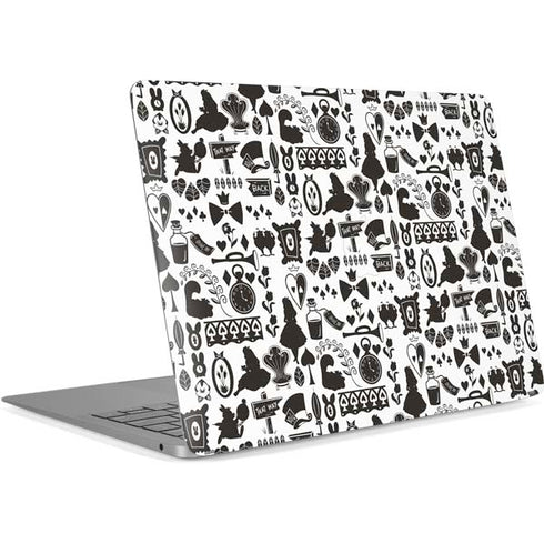 Disney Alice in Wonderland (animated) Silhouette Pattern Apple MacBook Air Skin