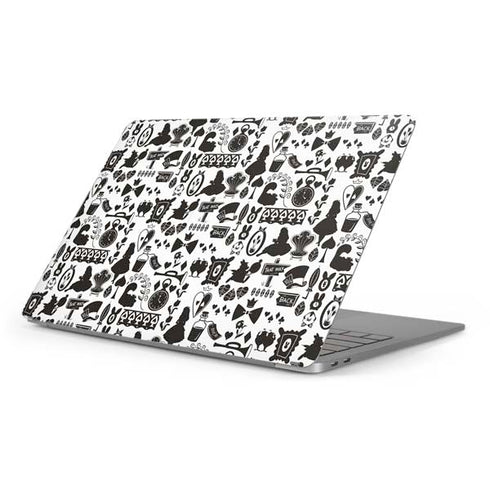 Disney Alice in Wonderland (animated) Silhouette Pattern Apple MacBook Pro 16-inch Skin