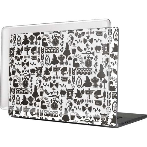 Disney Alice in Wonderland (animated) Silhouette Pattern MacBook Cases