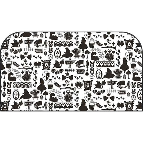 Disney Alice in Wonderland (animated) Silhouette Pattern Nintendo Switch 2 (2025) with Joy-Con Skin