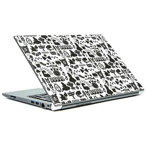 Disney Alice in Wonderland (animated) Silhouette Pattern Portege Z30t/Z30t-A Skin