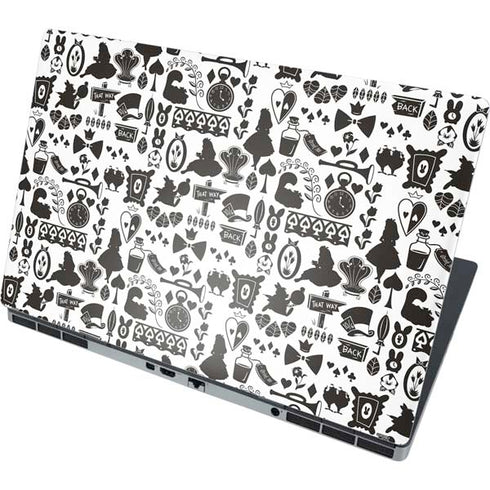 Disney Alice in Wonderland (animated) Silhouette Pattern Dell Precision Skin
