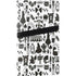 Disney Alice in Wonderland (animated) Silhouette Pattern PS5 Pro Console Skin