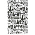 Disney Alice in Wonderland (animated) Silhouette Pattern PS5 Slim Digital Edition Console Skin