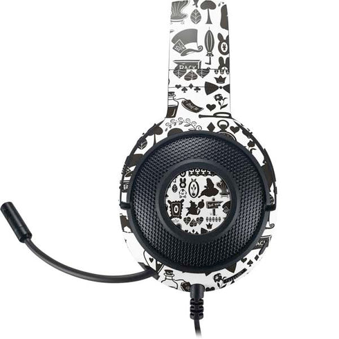 Disney Alice in Wonderland (animated) Silhouette Pattern Razer Kraken X Skin