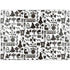 Disney Alice in Wonderland (animated) Silhouette Pattern Surface Laptop 7 13.8in Skin
