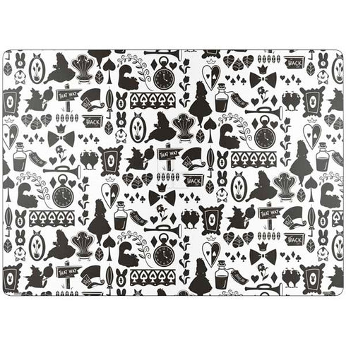 Disney Alice in Wonderland (animated) Silhouette Pattern Surface Laptop 7 15in Skin