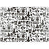 Disney Alice in Wonderland (animated) Silhouette Pattern Surface Laptop 7 15in Skin