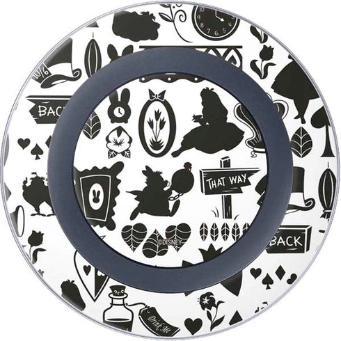 Disney Alice in Wonderland (animated) Silhouette Pattern Wireless Charger Skin