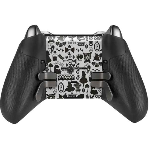 Disney Alice in Wonderland (animated) Silhouette Pattern Xbox Elite Wireless Controller Series 2 Skin