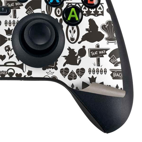 Disney Alice in Wonderland (animated) Silhouette Pattern XBox Series X Digital Edition Bundle Skin