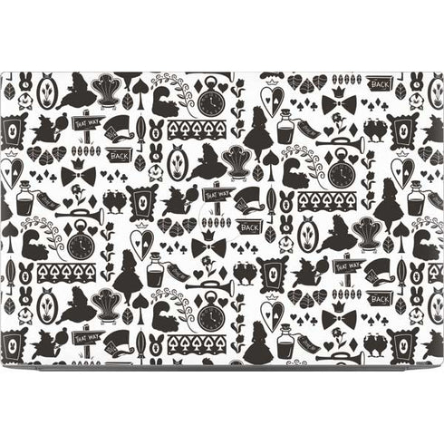 Disney Alice in Wonderland (animated) Silhouette Pattern Dell XPS Skin