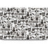 Disney Alice in Wonderland (animated) Silhouette Pattern Dell XPS Skin