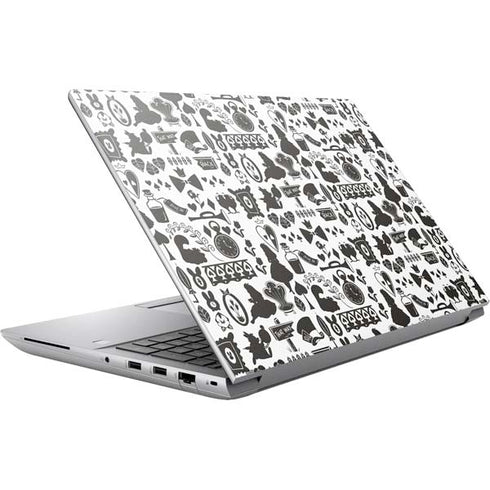 Disney Alice in Wonderland (animated) Silhouette Pattern HP ZBook Fury 16 G10 Skin