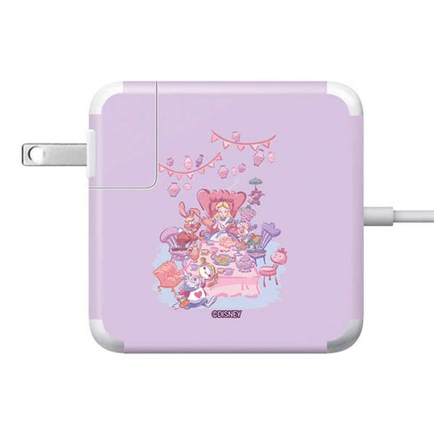 Disney Alice in Wonderland (animated) Mad Tea Party 85W Power Adapter (15 and 17 inch MacBook Pro Charger) Skin