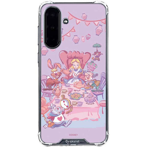 Disney Alice in Wonderland (animated) Mad Tea Party Galaxy A36 5G Clear Case