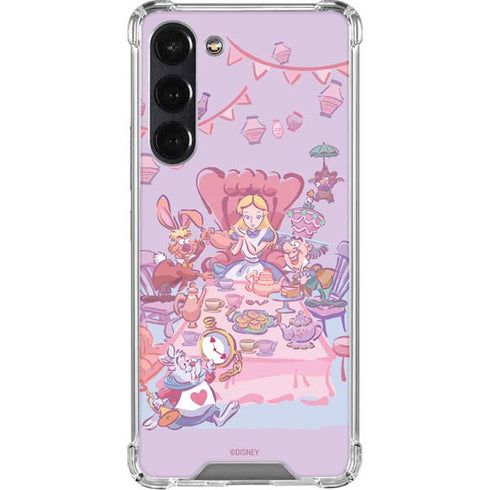 Disney Alice in Wonderland (animated) Mad Tea Party Galaxy S24 FE Clear Case