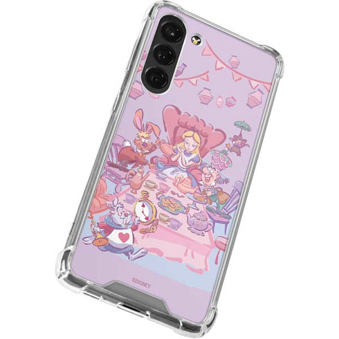 Disney Alice in Wonderland (animated) Mad Tea Party Galaxy S24 FE Clear Case