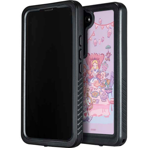 Disney Alice in Wonderland (animated) Mad Tea Party Galaxy S24 Plus Waterproof Case
