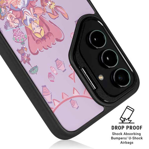 Disney Alice in Wonderland (animated) Mad Tea Party Galaxy S24 Ultra Kickstand Case
