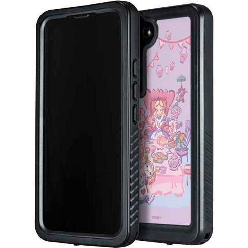 Disney Alice in Wonderland (animated) Mad Tea Party Galaxy S24 Waterproof Case