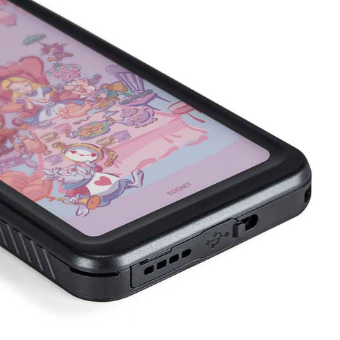 Disney Alice in Wonderland (animated) Mad Tea Party Galaxy S24 Waterproof Case