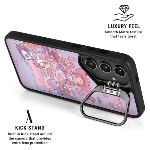 Disney Alice in Wonderland (animated) Mad Tea Party Galaxy S26 Kickstand Case