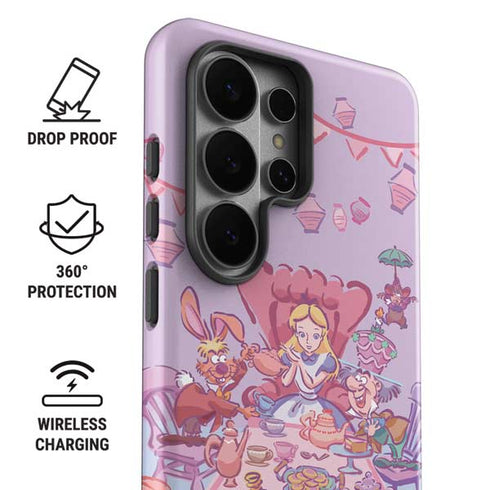 Disney Alice in Wonderland (animated) Mad Tea Party Galaxy S26 Ultra Impact Case