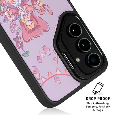 Disney Alice in Wonderland (animated) Mad Tea Party Galaxy S26 Ultra Kickstand Case