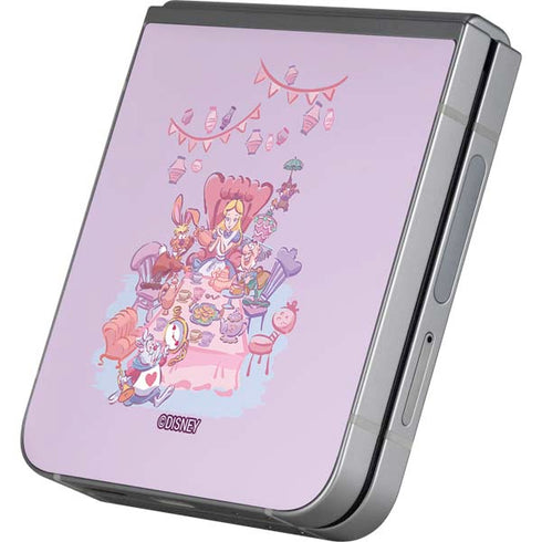 Disney Alice in Wonderland (animated) Mad Tea Party Galaxy Z Flip6 Skin