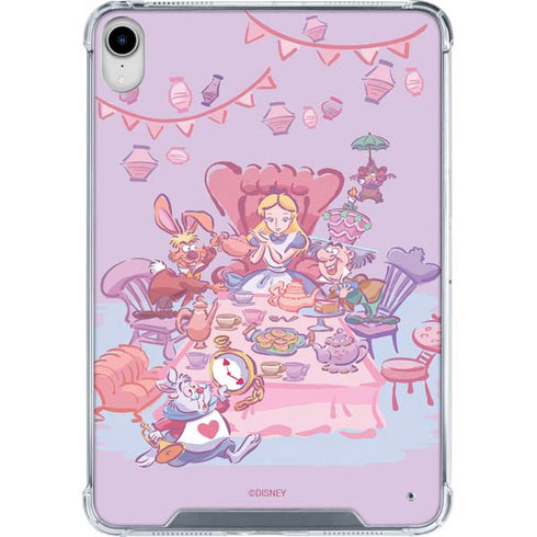 Disney Alice in Wonderland (animated) Mad Tea Party iPad 11th Gen (2025) Clear Case