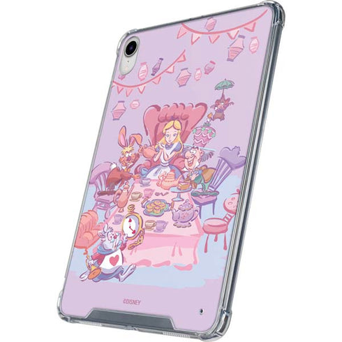 Disney Alice in Wonderland (animated) Mad Tea Party iPad 11th Gen (2025) Clear Case