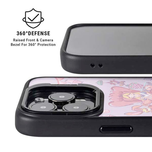 Disney Alice in Wonderland (animated) Mad Tea Party iPhone 14 Pro Max Kickstand Case