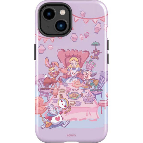 Disney Alice in Wonderland (animated) Mad Tea Party iPhone 15 Impact Case