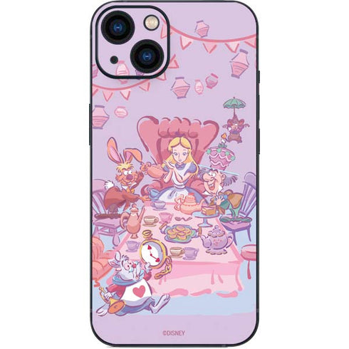Disney Alice in Wonderland (animated) Mad Tea Party iPhone 15 Skin