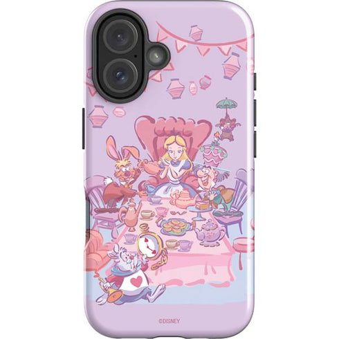 Disney Alice in Wonderland (animated) Mad Tea Party iPhone 16 Impact Case