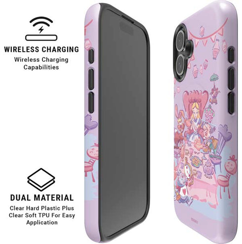 Disney Alice in Wonderland (animated) Mad Tea Party iPhone 16 Magsafe Impact Case