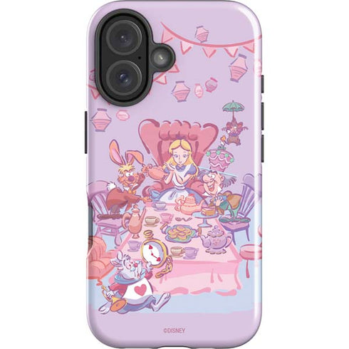 Disney Alice in Wonderland (animated) Mad Tea Party iPhone 16 Plus Impact Case