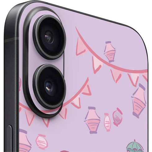 Disney Alice in Wonderland (animated) Mad Tea Party iPhone 16 Plus Skin