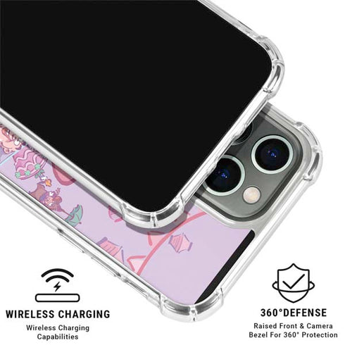 Disney Alice in Wonderland (animated) Mad Tea Party iPhone 16 Pro Clear Case