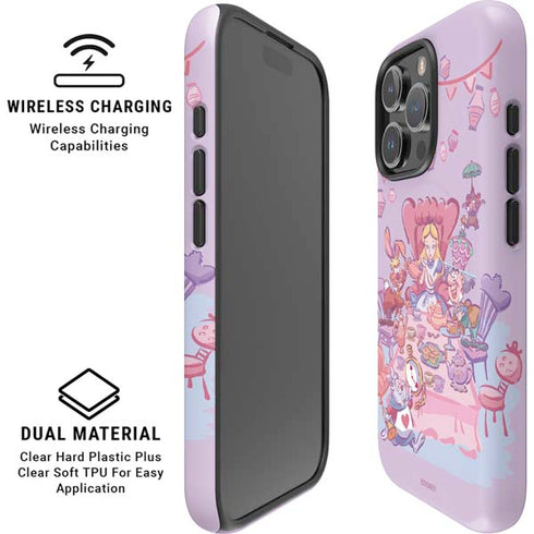 Disney Alice in Wonderland (animated) Mad Tea Party iPhone 16 Pro Magsafe Impact Case
