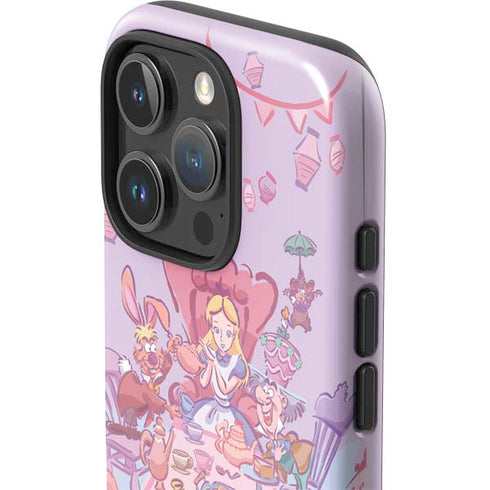 Disney Alice in Wonderland (animated) Mad Tea Party iPhone 16 Pro Max Impact Case
