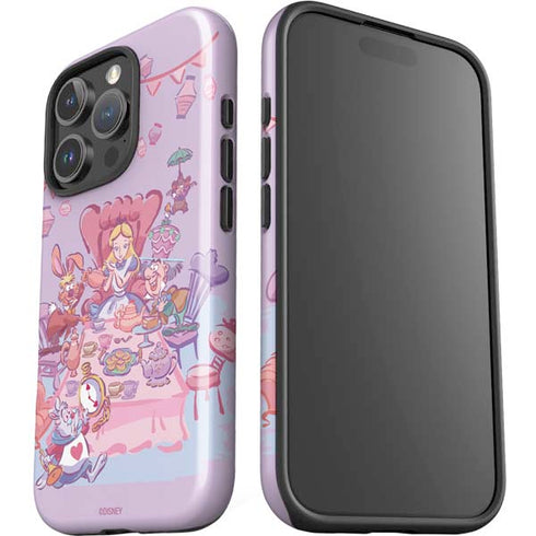 Disney Alice in Wonderland (animated) Mad Tea Party iPhone 16 Pro Max Impact Case